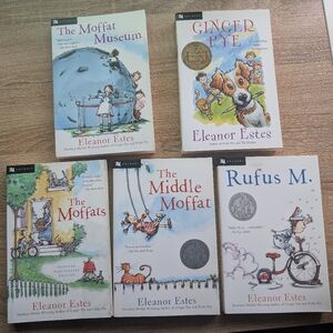 The Moffats Children's Book Series + Ginger Pye By Eleanor Estes